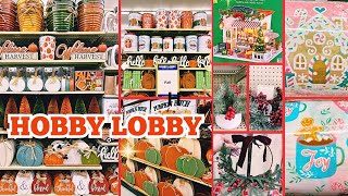 HOBBY LOBBY Fall/ Christmas 2025 Surprise SHOP WITH ME!! So EXCITED!!!