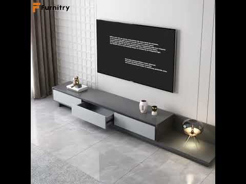 Contemporary TV Stands with drawers Entertainment Centers and TV Stands