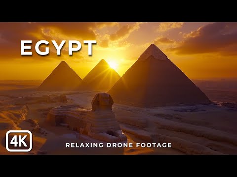 Eternal Egypt 4K: Drone Footage with Relaxing Music