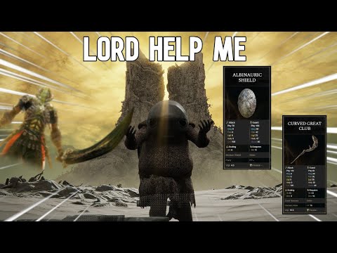 Can you beat the Elden Ring DLC as an Albinauric (insane build)