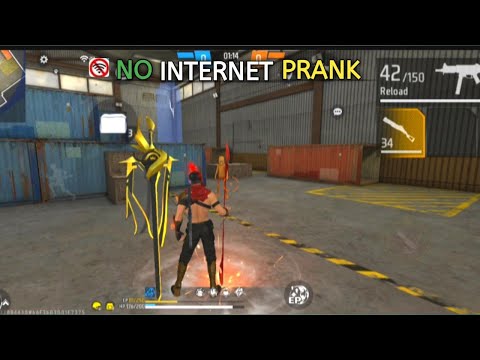 New BOOYAH Pass NO INTERNET PRANK 👿  999+ Prank LONE WOLF 😲Garena Free Fire 🔥
