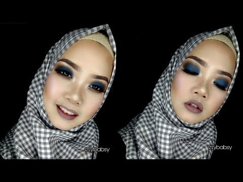 Basic Contouring and Blue Smokey Eye Tutorial