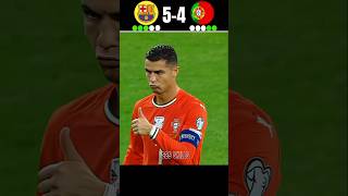 Barcelona vs Portugal🔥⚽| PINALTY SHOOTOUT| IMAGINARY MATCH| #football #shorts #cr7 #barcelona