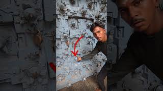 An ancient secret locker was found!🤯😱 #doors #ancient #temple #india #hindu #technology #secret #omg