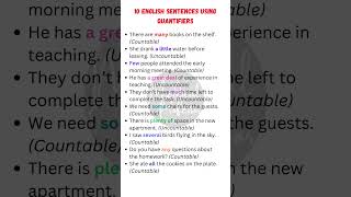 "10 Examples of Quantifiers in English Sentences: Master Grammar Easily"