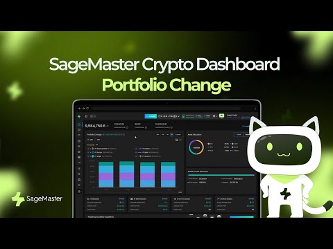 SageMaster Crypto Dashboard: Portfolio Change