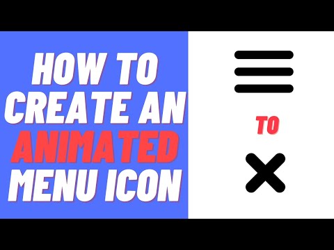 How To Create an Animated  Hamburger Menu Icon [Source Code]