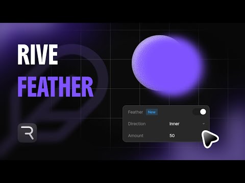 Rive Feather Effect - Create Shadows and Glows