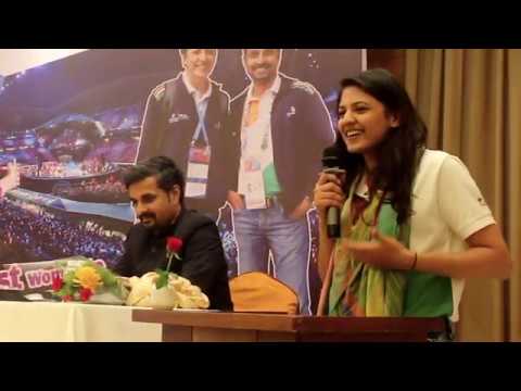 Felicitation ceremony of Shweta Ratanpura