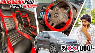 Volkswagen POLO Interior for just ₹13,000/- 😍 Seat Covers & Interior Modification 💥