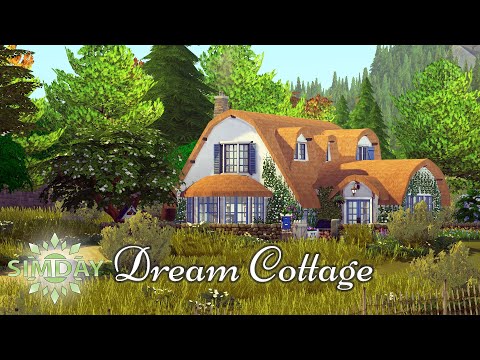 Dream Seaside Cottage | The Sims 4 Stop Motion Speed Build