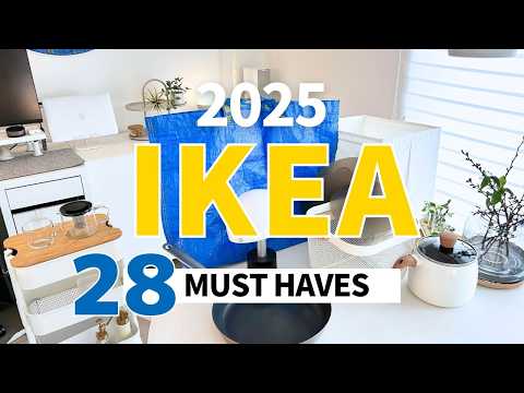 MUST-BUY IKEA｜2025 Edition: 28 Best IKEA Items for a Better Life!Perfect for a Fresh Start!