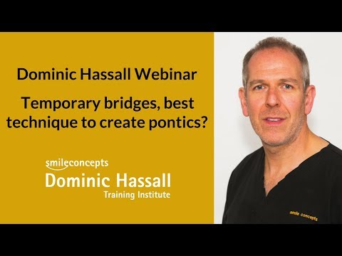 Temporary bridges, best technique to create pontics?
