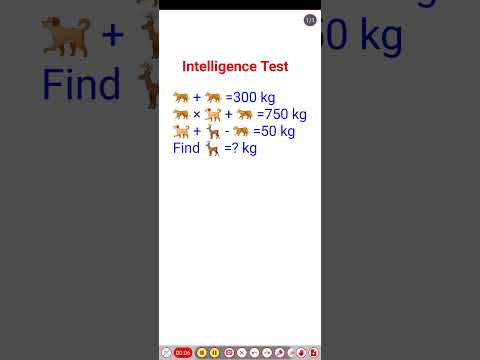 Math Puzzle #Intelligence test #Brain Power test #ytshorts #viralshorts