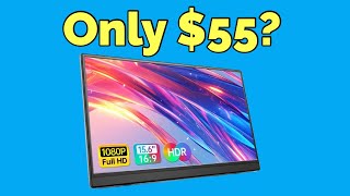 How Good Is This Cheap Monitor? | Anyuse Portable Monitor 15.6 inch 1080 hdr | unboxing and review