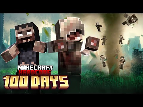100 Days in a BRUTAL Zombie Apocalypse in Hardcore Minecraft