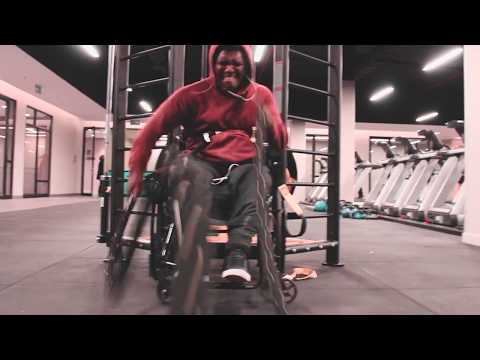 T5 PARAPLEGIC WHEELCHAIR BATTLE ROPE STABILITY PREPARATION | ADAPTIVE CROSSFIT