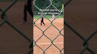 This is my baseball journey through the years! #baseball