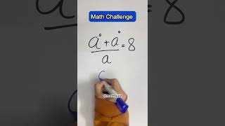 Hard Maths Challenge… 99% Fails in this🤯 #mathstest #hardmathproblems  #exponents