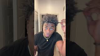 Black Men Curly Afro Routine!