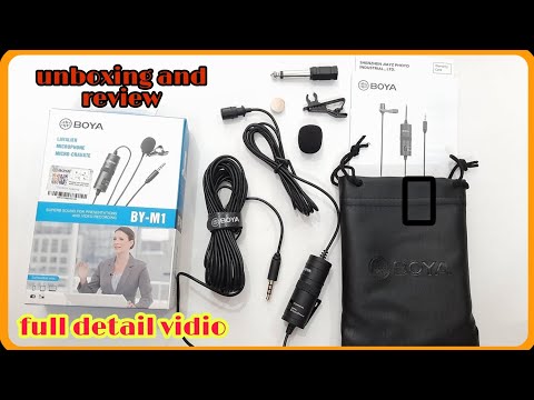 boya by m1 mic unboxing and review full detail vidio 📦📦