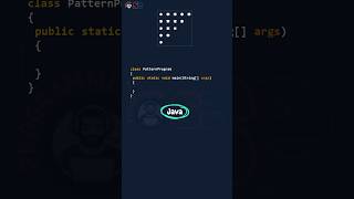 Tricky Java Pattern in less than 60 Seconds! #shorts #java #shorts #softethics #programmer_one