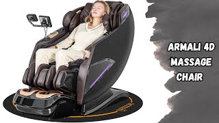 Armali 4D Massage Chair | 20 Massage Techniques | Body Scanning Tech | Review