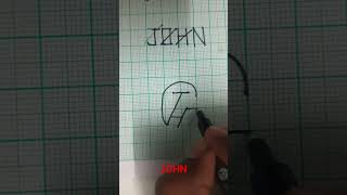 John name logo design #art #logodesignlove #logo