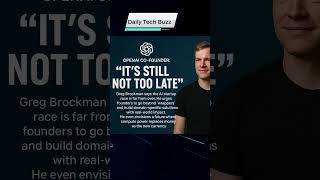 Not Too Late #dailytechtips #dailytechupdates #dailytechnews#AIRevolution