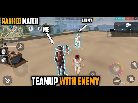 TEAMUP WITH ENEMY IN RANKED MATCH... FUNNY ENDING😞 MUST WATCH.. #GEARUPGAMER #INDIA