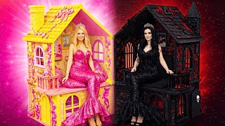 GOTH Mermaid vs SOFT Mermaid ✨ Mermaid Room Makeover Challenge