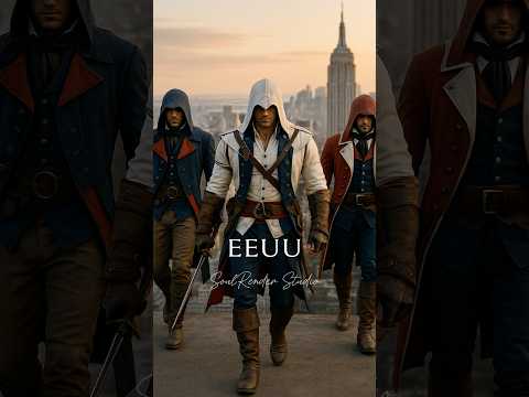 PAISES COMO ASSASSINS CREED!! #shorts #viralshorts