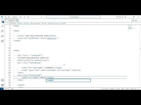 how to make html form || HTML CSS COURSE || @UHO-Tech