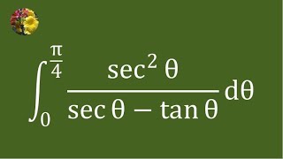Evaluating the definite integral using basic techniques (Mis-3178)