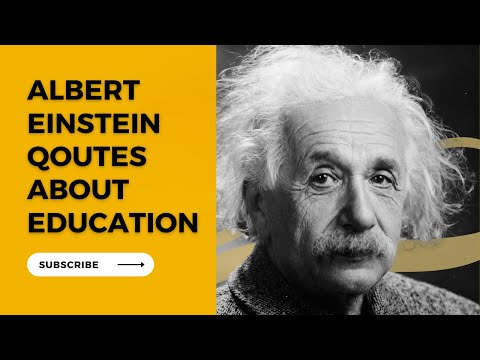 Albert Einstein Qoutes on Education || Inspirational and  Motivational Qoutes for Students