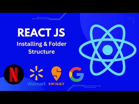 Create React Project & React Folder Structure | React JS Course In Hindi