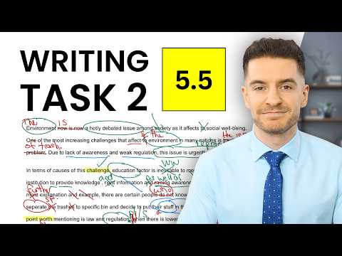IELTS Writing Task 2 Review - Band 5.5 (Good Vocab But Too Many Mistakes)