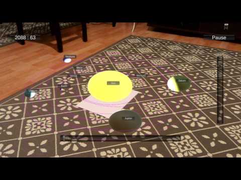 Planets in Augmented Reality