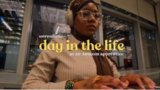 an unrealistic day in my life as an nyc Amazon apprentice