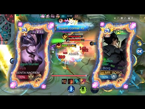 INSANE X.BORG OUTPLAY! GLOBAL 2 FREYA VS X.BORG|BEST BUILD FOR X.BORG 2025 |Solo rank|