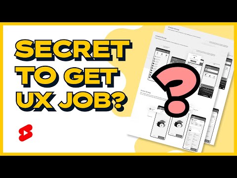 Get High Salary UX Designer Job With THIS! | #UXDesign #Shorts 🚀