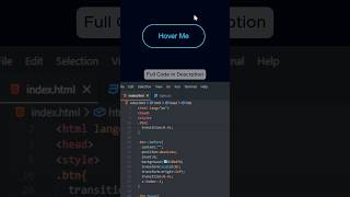 ✨ Simple Neon Button Hover Effect (Pure HTML & CSS)
