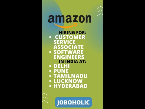 Customer Service Jobs at Amazon | Full-time Job at Amazon