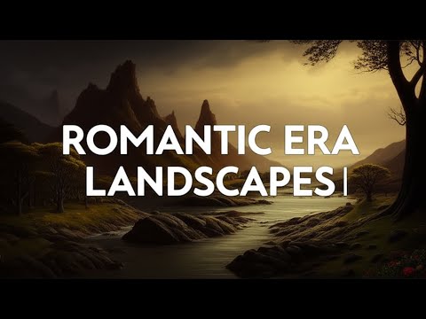 Romantic Era Landscapes | Turn Your TV Into Art | 1Hr 4K Slideshow