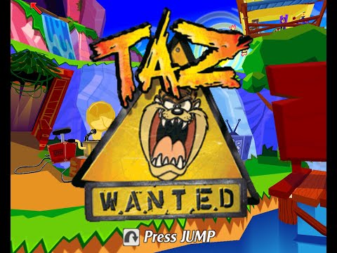 Taz Wanted PC CD-ROM Gameplay Part 1