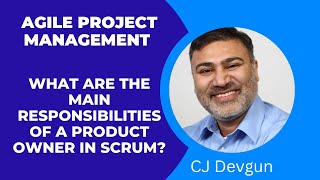 The Main Responsibilities of a Product Owner in Scrum? #shorts