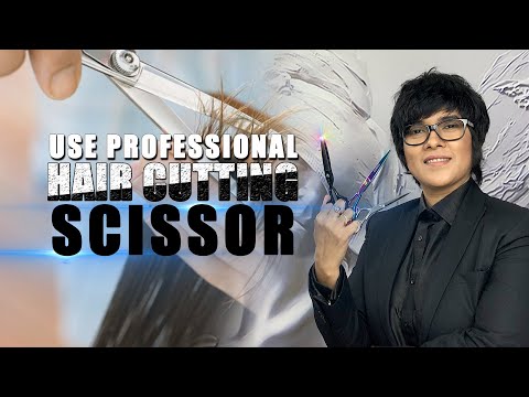 USE PROFESSIONAL HAIR CUTTING SCISSOR  |  TANJIMA SARMIN.