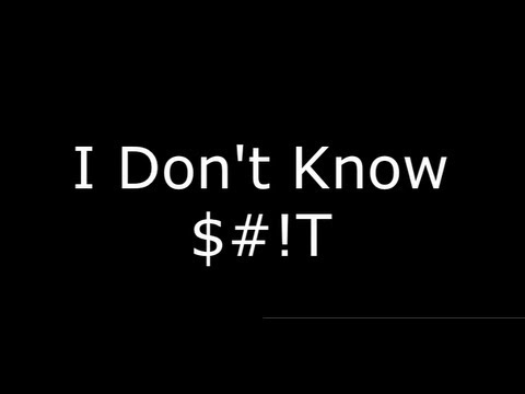 I Don't Know Shit ~ Lyric Video ~ by Here II Here