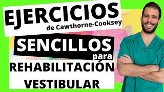 ➡️ 3 Ejercicios de REHABILITACIÓN VESTIBULAR fáciles y sencillos ✅ para hacer en casa