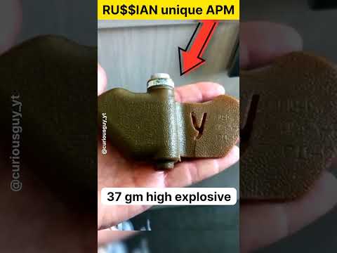 Very dangerous anti personal mine used by armed forces